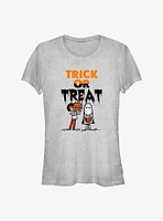 Stranger Things Trick Or Treat Girls T-Shirt