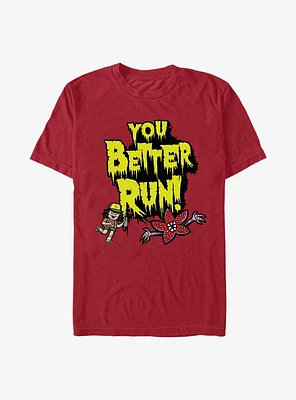Stranger Things Dustin You Better Run T-Shirt