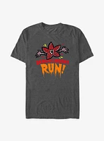 Stranger Things Demogorgon! Run! T-Shirt