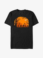 Stranger Things Halloween Silhouette T-Shirt