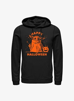 Star Wars The Mandalorian Child Happy Halloween Hoodie