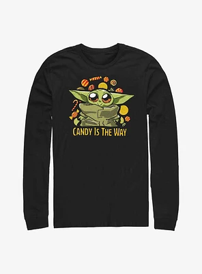 Star Wars The Mandalorian Child Candy Is Way Long-Sleeve T-Shirt