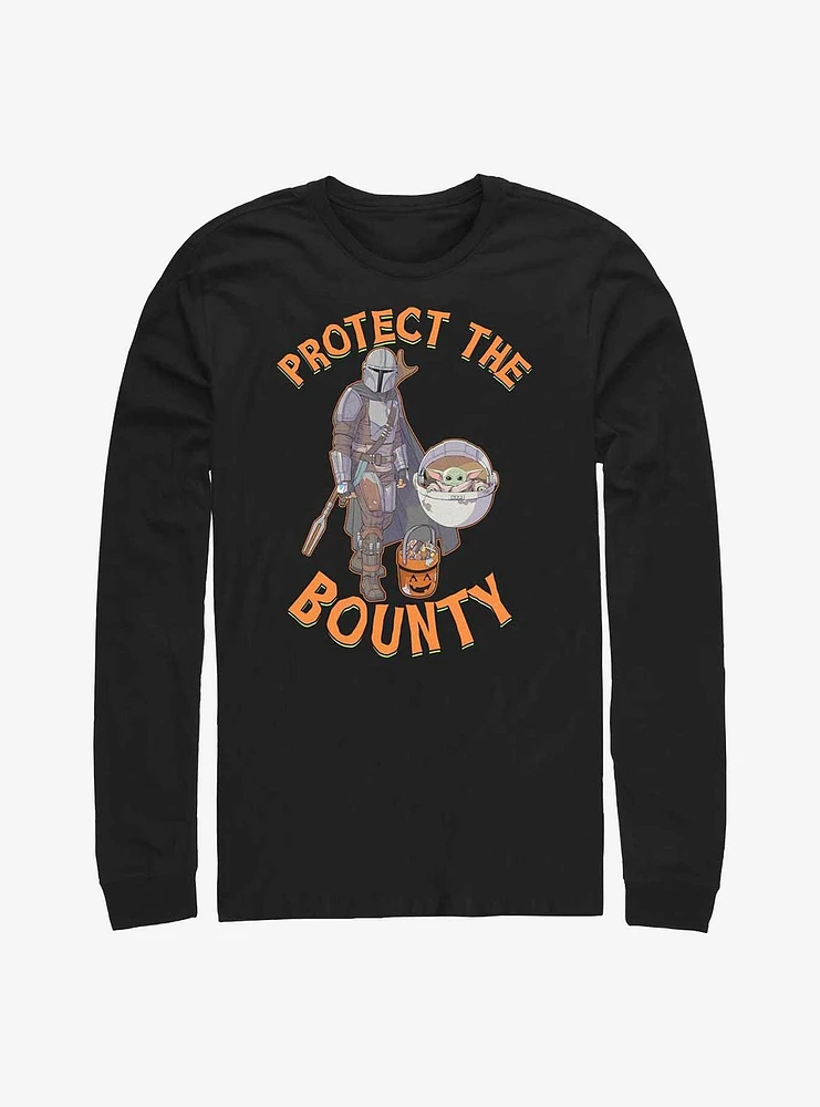 Star Wars The Mandalorian Protect Bounty Long-Sleeve T-Shirt