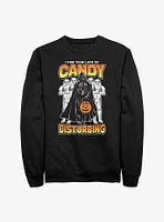 Star Wars Darth Vader Lack Of Candy Disturbing Sweatshirt