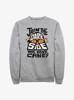 Star Wars The Dark Side Has Candy Sweatshirt