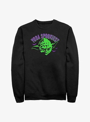 Star Wars Haunted Yoda Spookiest Sweatshirt