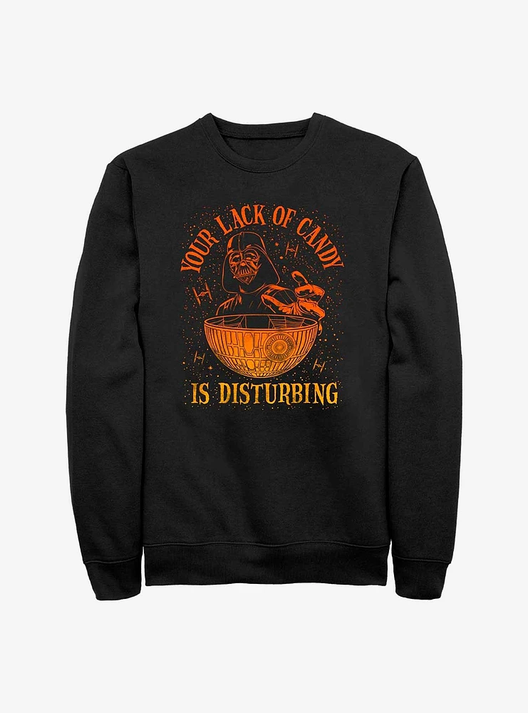 Star Wars Lack Of Candy Is Disturbing Sweatshirt