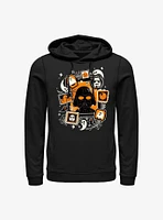 Star Wars Darth Vader Halloween Frame Hoodie