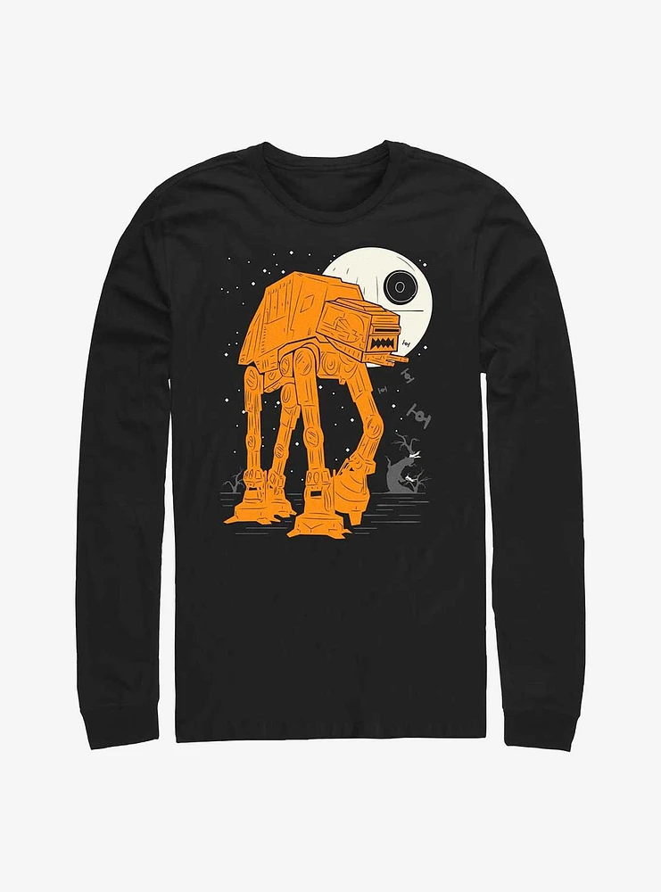 Star Wars AT-AT Death Full Moon Long-Sleeve T-Shirt