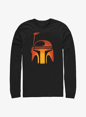 Star Wars Boba Fett Pumpkin Long-Sleeve T-Shirt