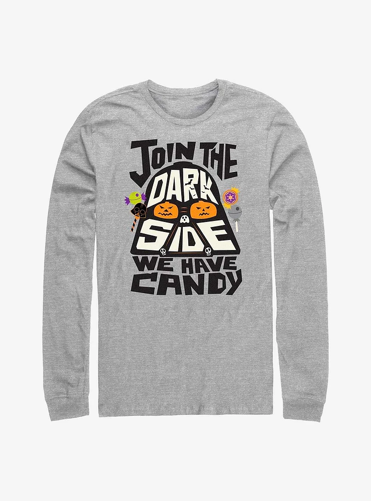 Star Wars The Dark Side Has Candy Long-Sleeve T-Shirt