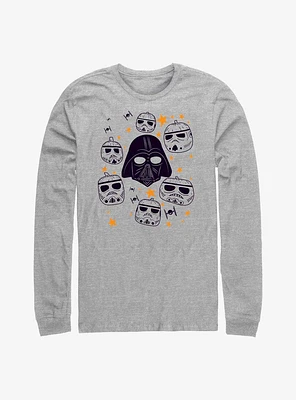 Star Wars Pumpkin Stormtroopers Long-Sleeve T-Shirt