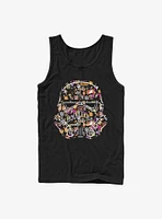 Star Wars Stormtrooper Candy Face Fill Tank Top