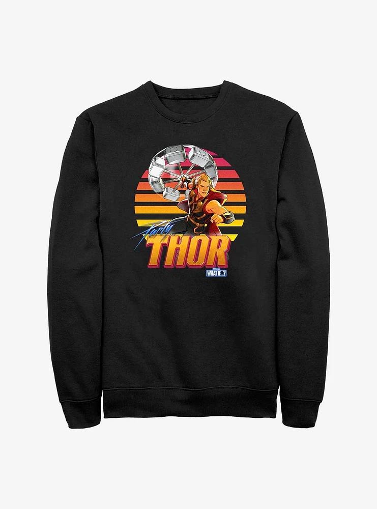 Marvel What If Party Coaster Sweatshirt