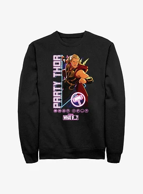 Marvel What If Party Time Thor Sweatshirt