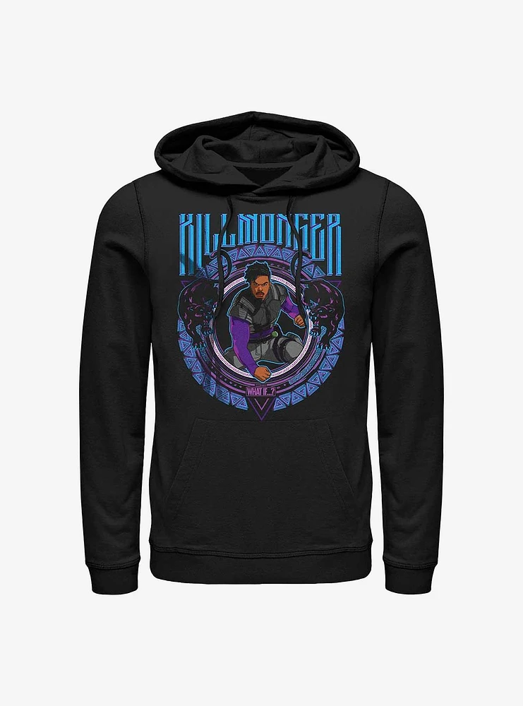 Marvel What If...? Cresting Killmonger Hoodie