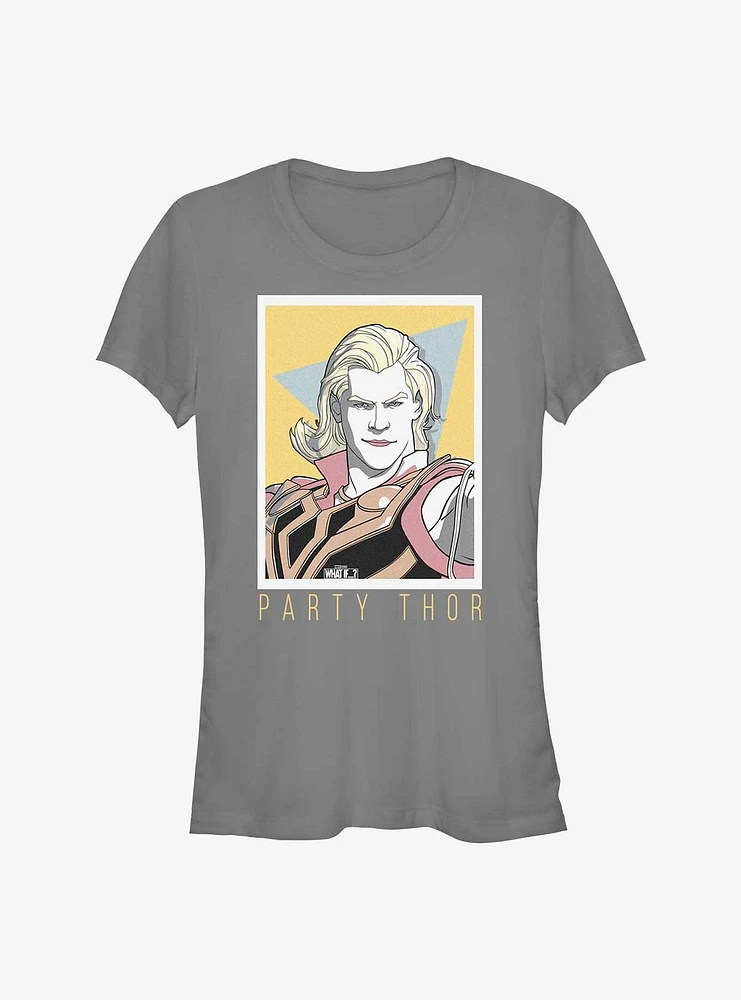 Marvel What If Simple Party Thor Girls T-Shirt