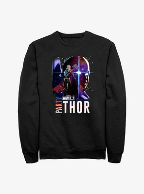 Marvel What If Watcher Party Thor Sweatshirt