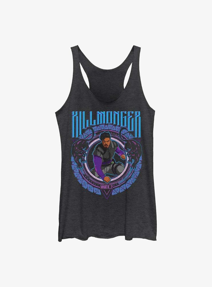 Marvel What If...? Cresting Killmonger Womens Tank Top