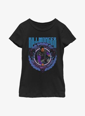 Marvel What If...? Cresting Killmonger Youth Girls T-Shirt