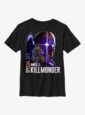Marvel What If...? Special Ops Killmonger Youth T-Shirt