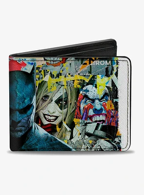 DC Comics Batman And Gotham City Villains Bifold Wallet