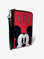 Disney Mickey Mouse Shock Close Up Zip Around Wallet