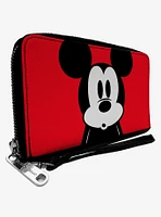 Disney Mickey Mouse Surprise Close Up Zip Around Wallet