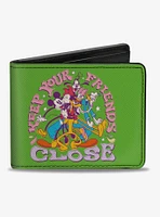 Disney The Sensational Six Keep Your Friends Close Bifold Wallet