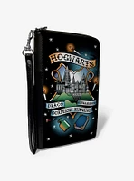 Harry Potter Hogwarts Motto Tattoo Zip Around Wallet