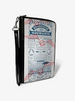 Harry Potter Quidditch Rules Zip Around Wallet