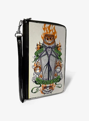 The Nightmare Before Christmas Long Live Pumpkin King Zip Around Wallet