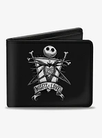 The Nightmare Before Christmas Misfit Love Jack And Sallys Bifold Wallet