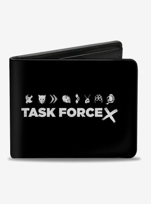 DC Comics The Suicide Squad Task Force X Icons Bifold Wallet