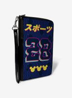 Disney Mickey Mouse Sports Kanji Zip Around Wallet