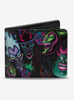 Disney Villains Neon Bifold Wallet