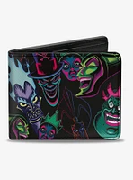 Disney Villains Neon Bifold Wallet