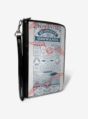 Harry Potter Quidditch Rules Zip Around Wallet