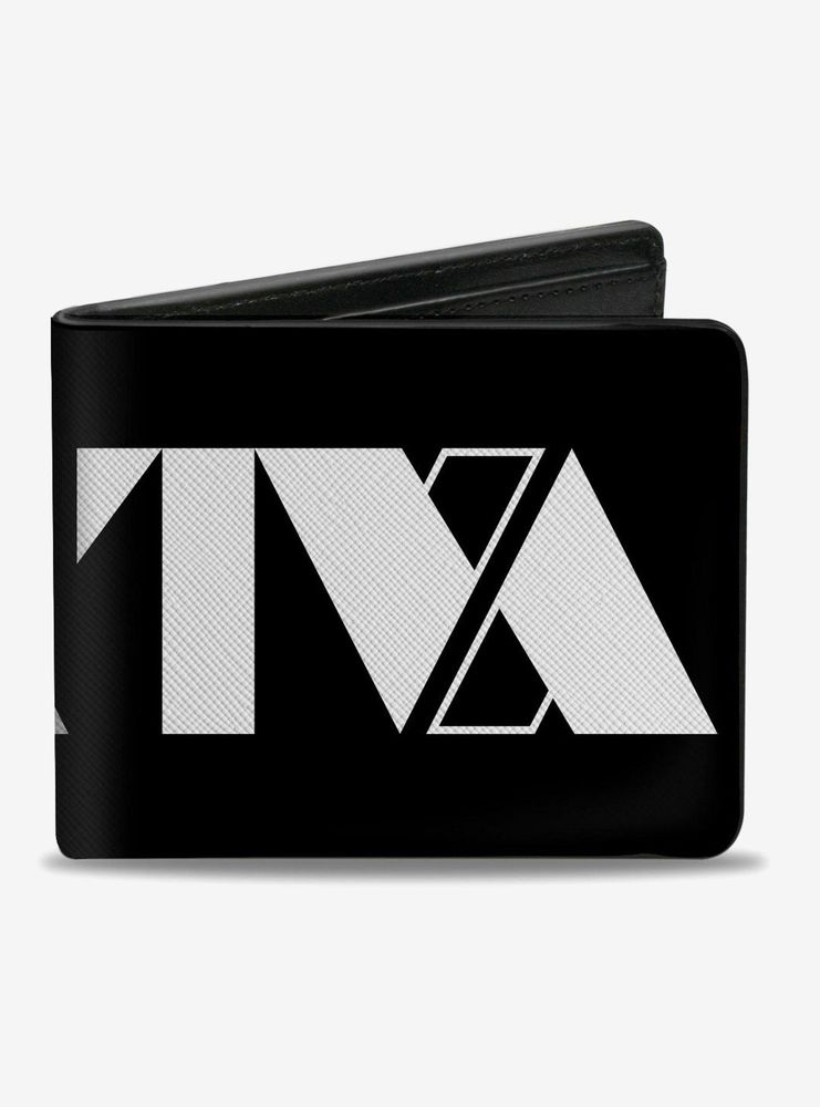 Marvel Loki Tva Time Variance Authority Logo Bifold Wallet