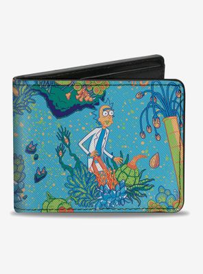 Rick And Morty Botanical Garden Bifold Wallet