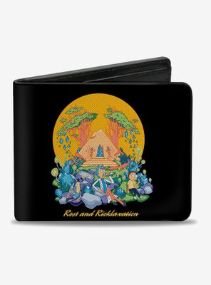Rick And Morty Rest And Ricklaxation Bifold Wallet