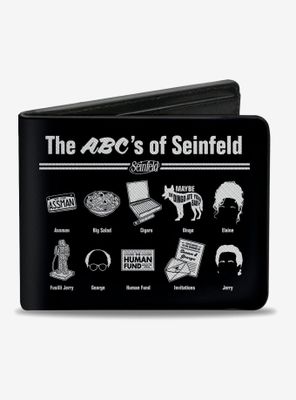 Seinfeld Abcs Of Seinfeld Bifold Wallet