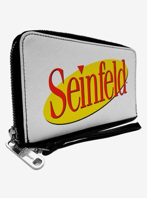 Seinfeld Spotlight Logo Zip Around Wallet