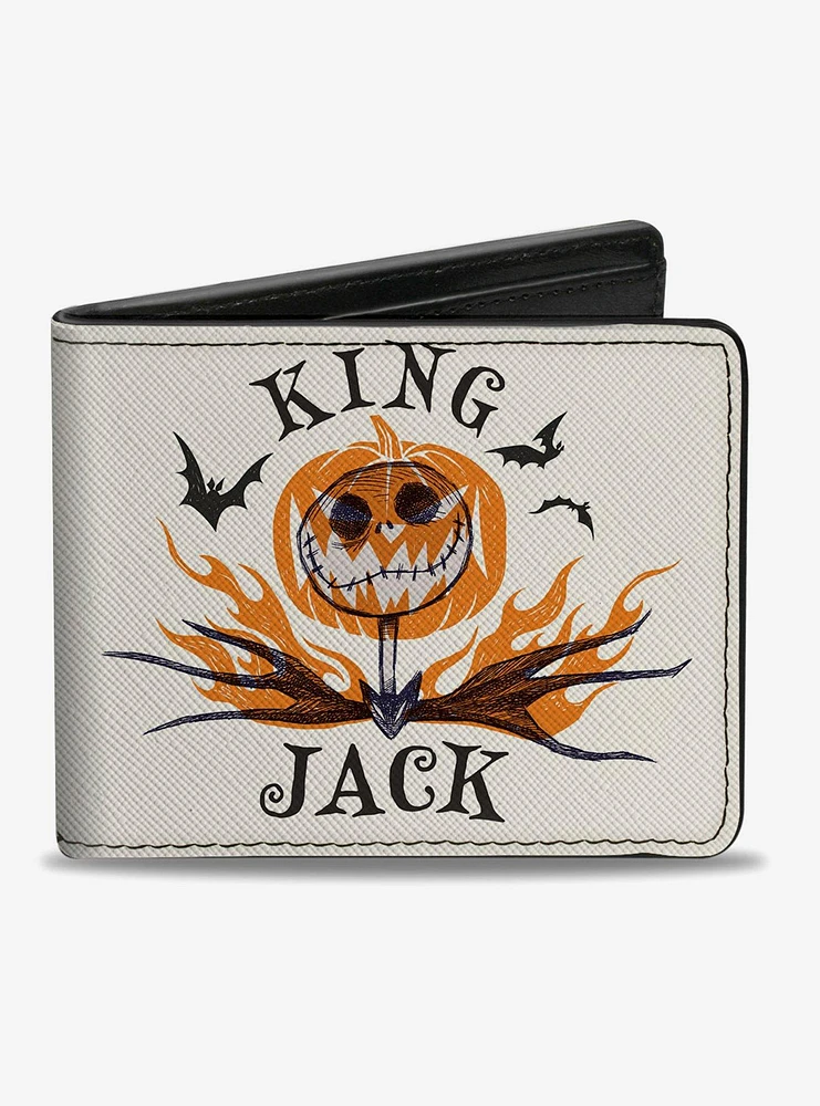 The Nightmare Before Christmas King Jack Bifold Wallet