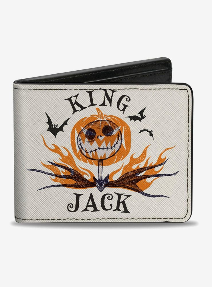 The Nightmare Before Christmas King Jack Bifold Wallet