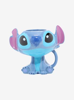Disney Lilo & Stitch Figural Stitch Character Mug