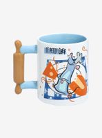 Disney Pixar Ratatouille Le Petit Chef Rolling Pin Handle Mug