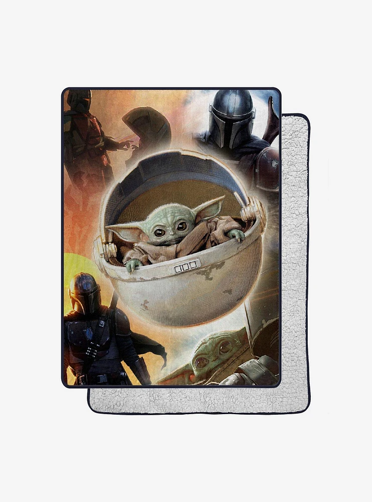 Mandalorian The Longest Journey Oversized Throw