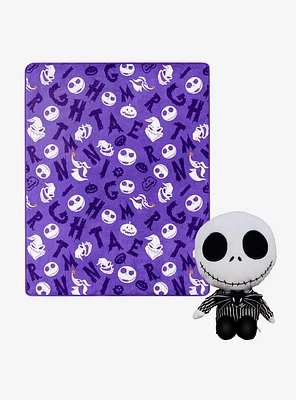 Nightmare Before Christmas Nightmare Friends Hugger Pillow and Throw Set
