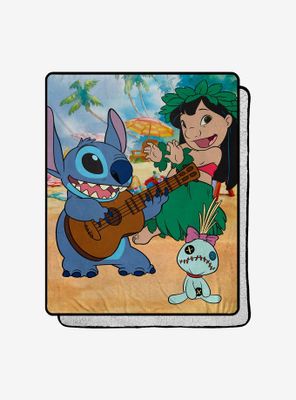 Disney Lilo & Stitch Tropical Mix Throw